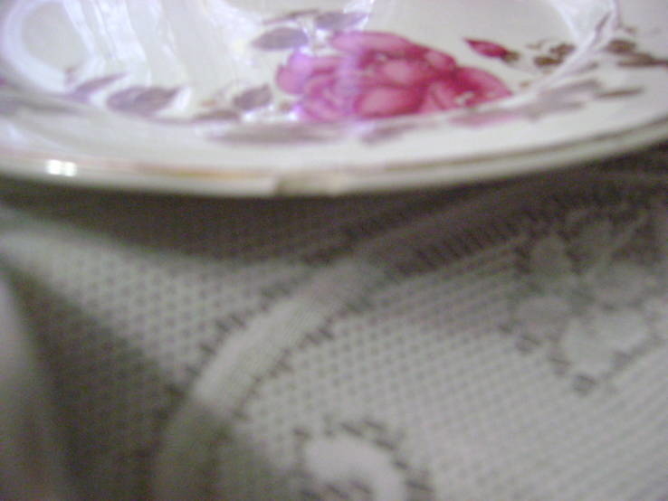 Фарфоровые тарелки суповые и обеденные из сервиза, фото №8