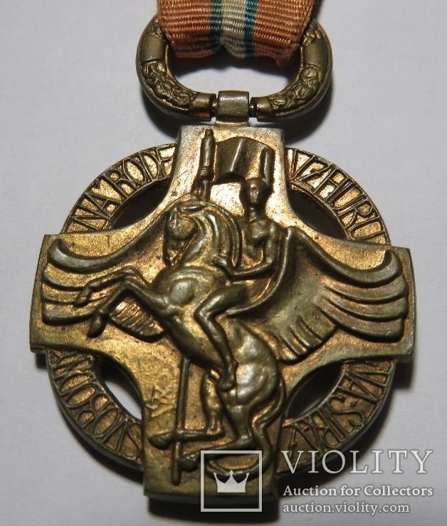 Чехословацкая революционная медаль, 1918 года., фото №3