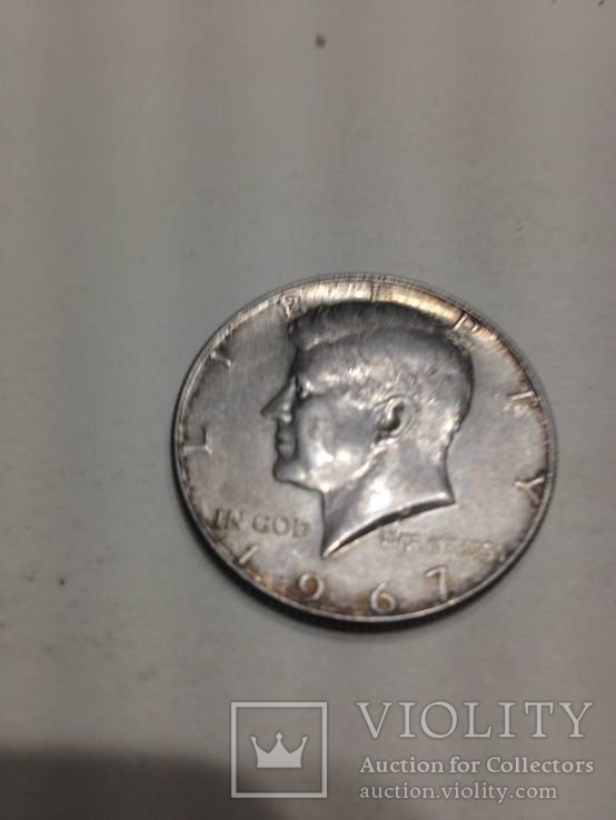 Half Dollar 1967, фото №2