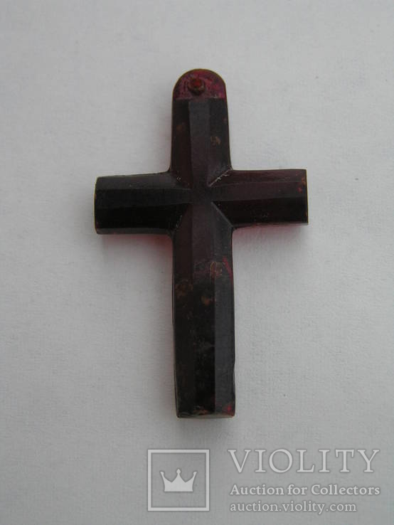 Старинный крест (рубиновый цвет), фото №23