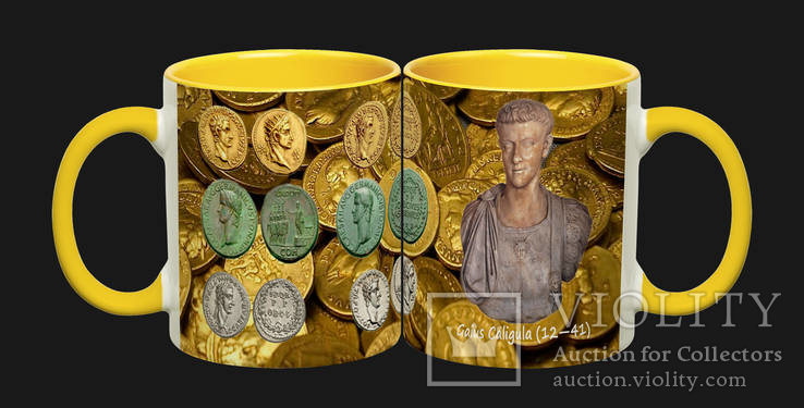 Kubek Caligula monety