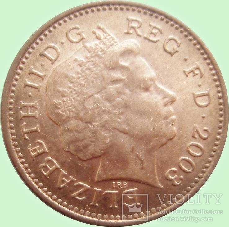 104.Великобритания 1 пенни, 2003 год