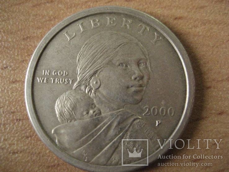 1 доллар 2000 г., фото №2