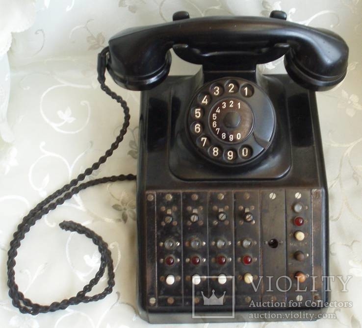 Телефон антикварный Siemens 1940 г