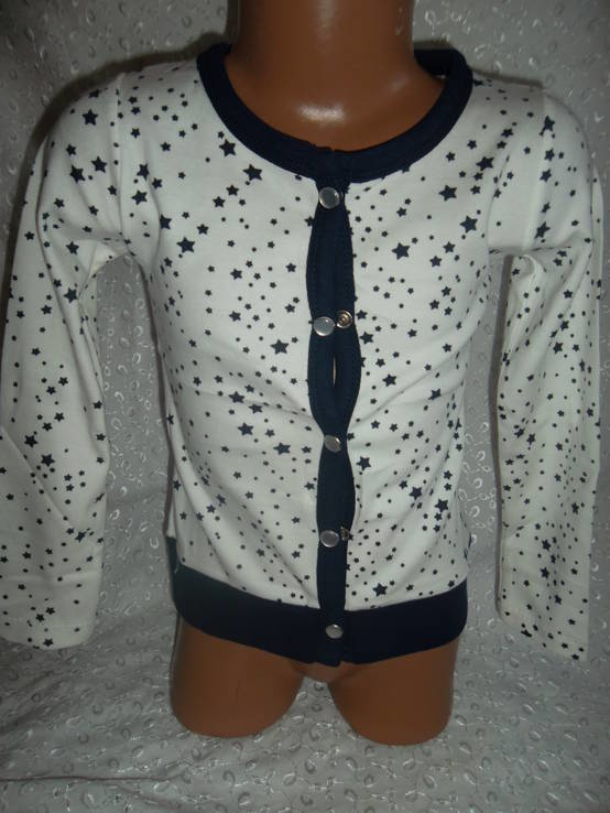 Bluza na dziewczynkę gwiazdy 1-2g, numer zdjęcia 2
