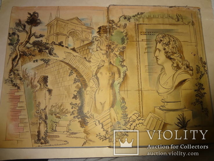 1933 Римские Элегии 500 экземпляров с офортом Игн. Нивинского Академия, фото №4