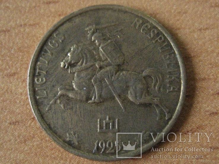 5 центов 1923 г., Литва, фото №3