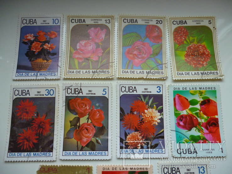 Цветы, Куба, 11 шт., фото №3