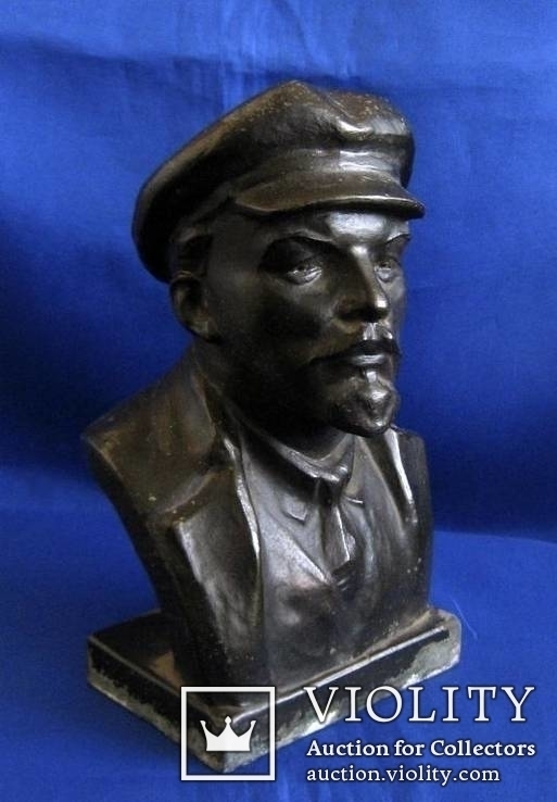 Ленин в кепке.Скульптор Посядов., фото №7