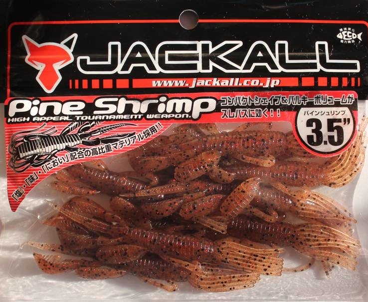 Силикон jackall pine shrimp 3,5''