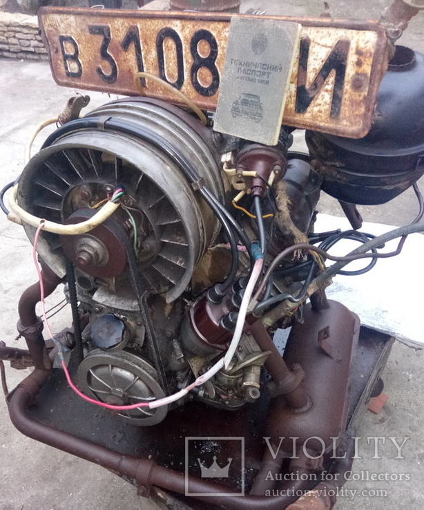 Двигатель ЗАЗ 965 а с номером и документами, фото №3