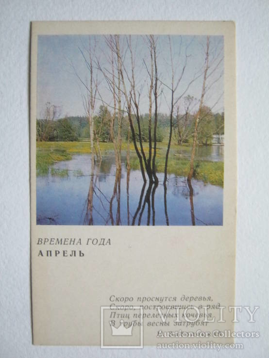 Времена года.Апрель.1968г.