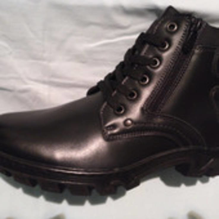   Ботинки кожаные зимние, 39 размер, фото №2