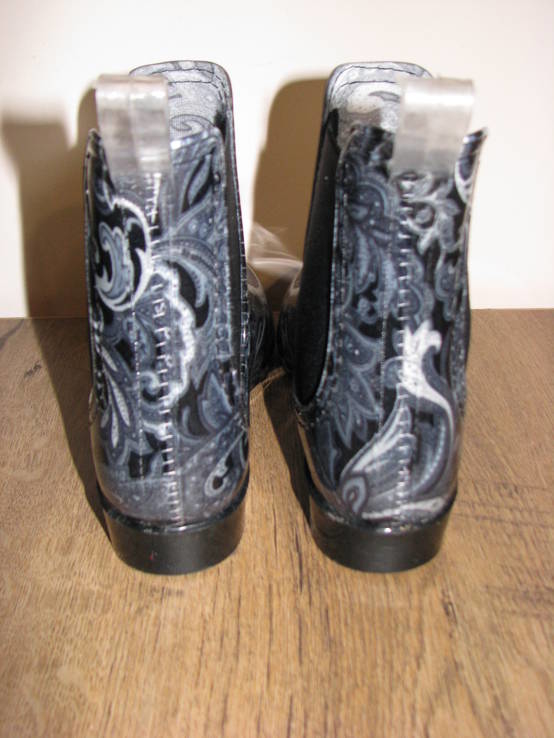 Жіночі резинові чобітки - устілка 24,5 см., numer zdjęcia 4