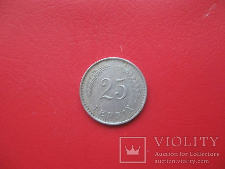 Финляндия 25 пенни 1940, фото №2