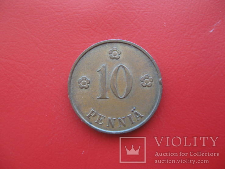 Финляндия  10 пенни 1930, фото №2