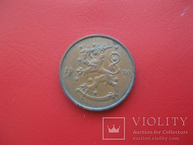 Финляндия  10 пенни 1930, фото №3