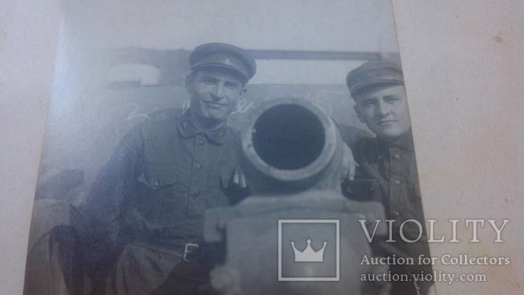 1930 год Фото военных с гаубицей Круппа и др., фото №30