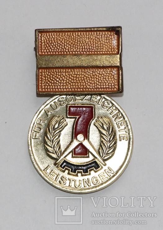 Медаль за трудовые достижения, ГДР, photo number 4
