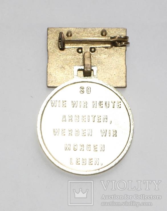 Медаль за трудовые достижения, ГДР, фото №5