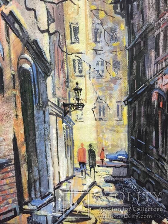 Картина "Улица" заслуженного художника Украины Вдовиченко А.Е., фото №4