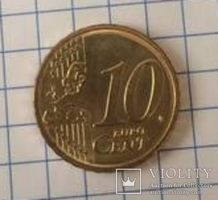 10 евроцентов Нидерланды  2017 г, фото №2