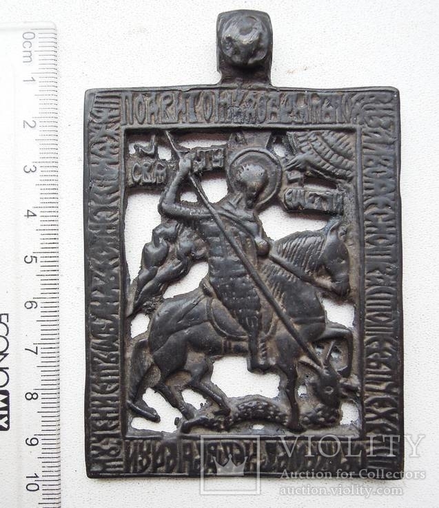 Велика ікона Георгій  XVII- XVIII ст.