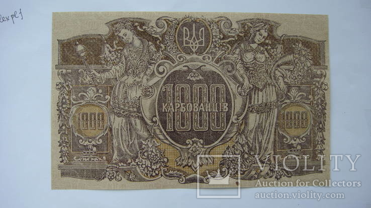 1000 карб.1918, фото №2