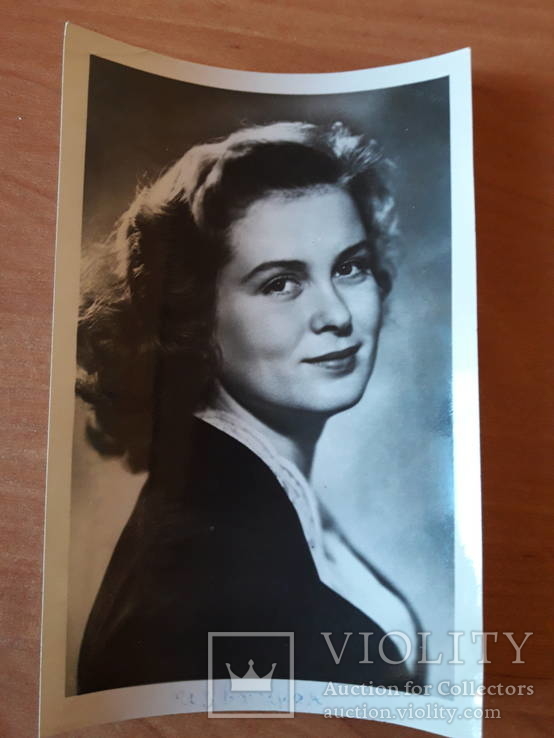 Открытки с фото актеров 1957-1958г., фото №7