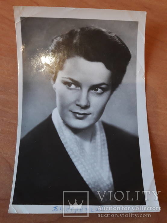 Открытки с фото актеров 1957-1958г., фото №12