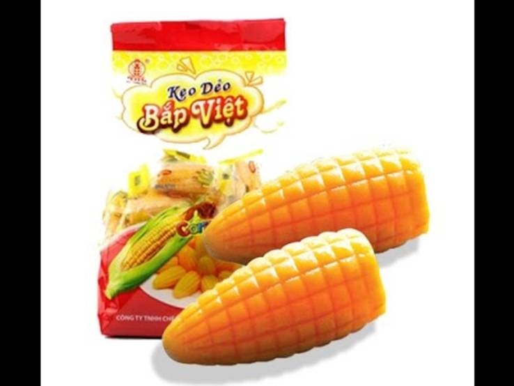 Жевательные конфеты Corn Candy со вкусом кукурузы 400 г, очень вкусные, Вьетнам