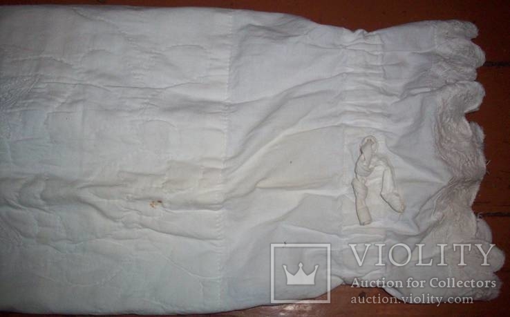 Мещанская подушка-валик ажурный декор, ручная работа (нач.20в.), фото №5