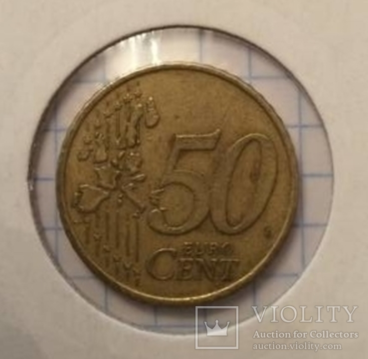 50 центов Португалии 2002 г., фото №3