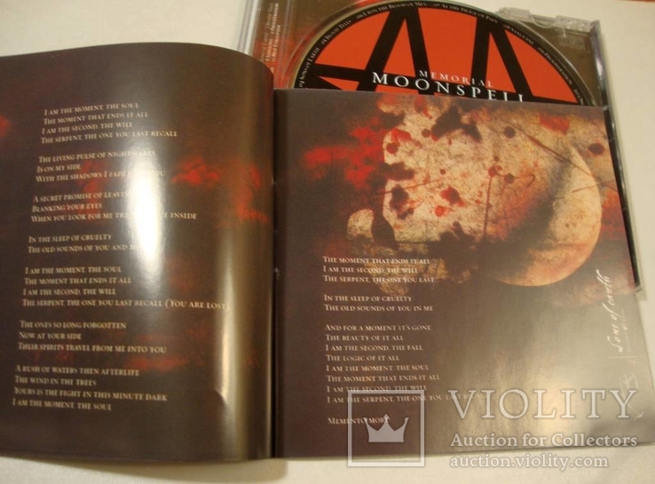 Аудио CD Moonspell (лицензия), фото №6