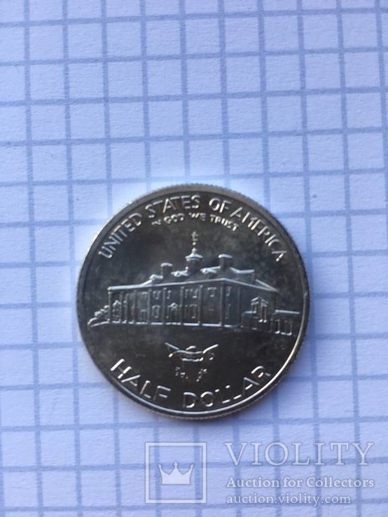 1/2 доллара (1982 г.) США 250 - летие Джорджа Вашингтона, фото №3