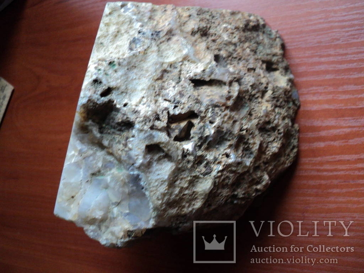 Магаданский минерал хризопраз, фото №5
