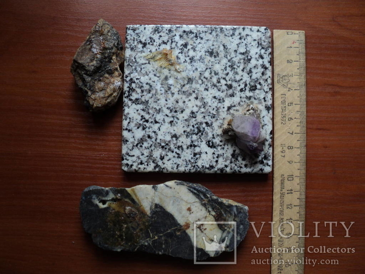 Магаданские минералы,аметист,рогонит и д р., фото №2