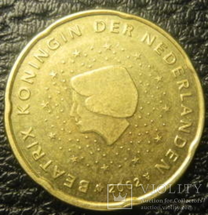 20 yevrocentiv Niderlandi 2002