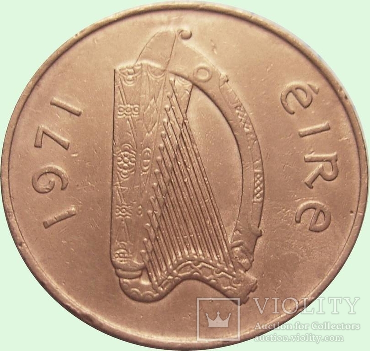 149.Ирландия 2 пенса, 1971 год, фото №3