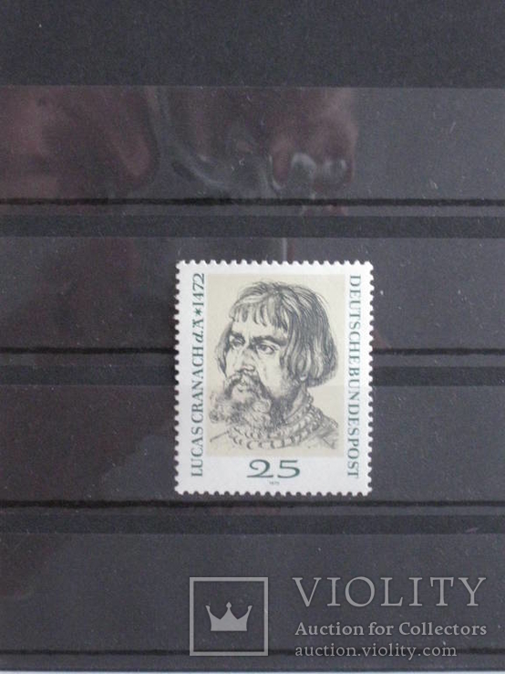 Германия ФРГ 1972 (MNH)** КЦ 0.70 евро