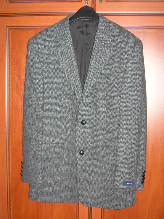 Элитный мужской твидовый пиджак Harris Tweed. Шотландия. Новый, фото №2