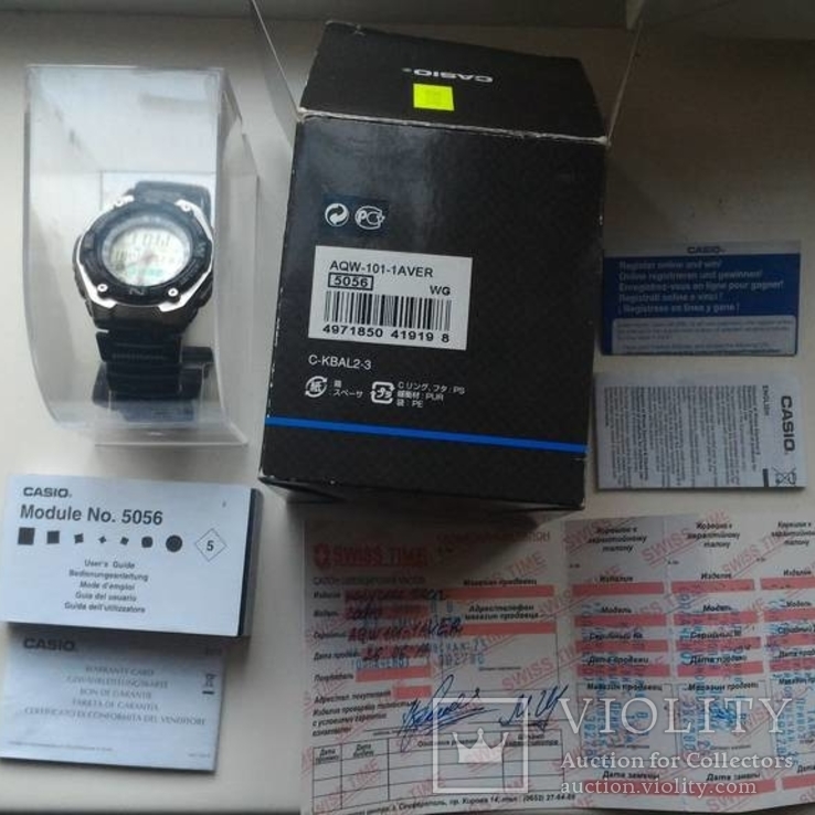 Часы Casio AQW-101-1, фото №2