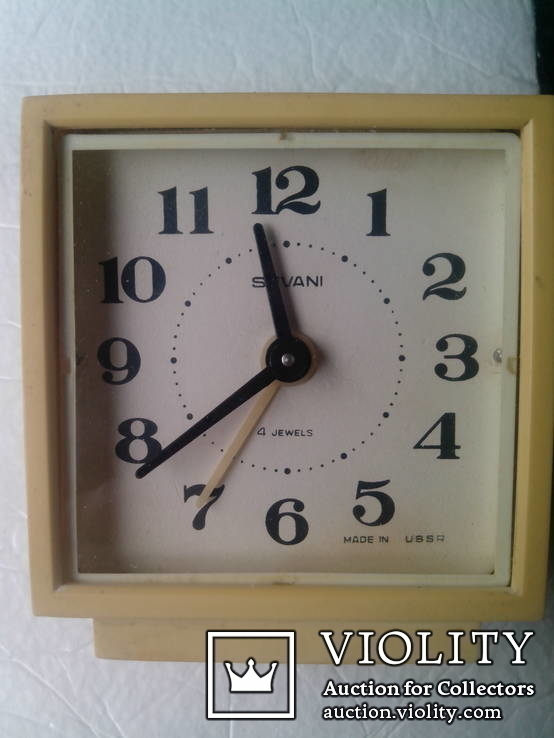 Часы-будильник sevani , Севани полностью рабочие CCCР, фото №2