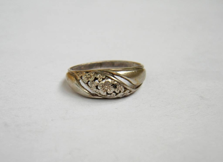 Серебряное кольцо, Серебро 925 пробы, 2,31 грамма, 17р., фото №3