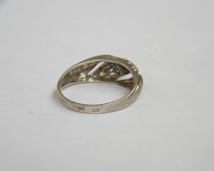 Серебряное кольцо, Серебро 925 пробы, 2,31 грамма, 17р., фото №9