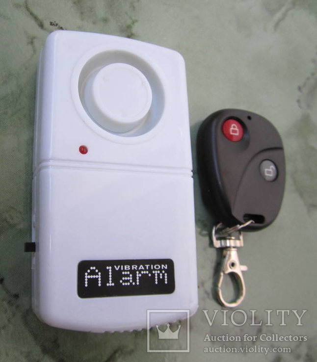 Охранная вибро сигнализация «Vibration Alarm» с брелком