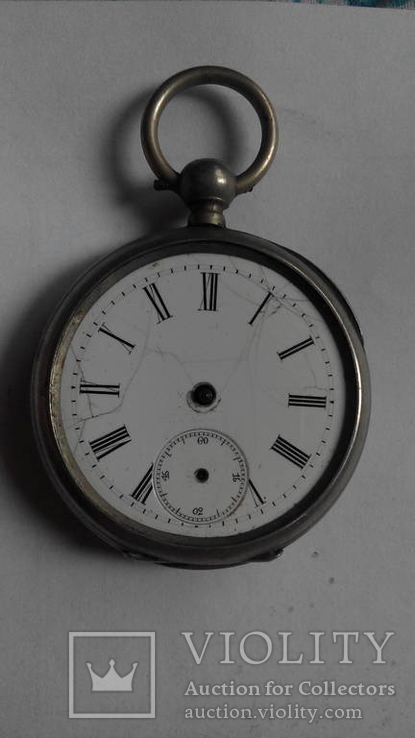 Карманные часы Cortebert ключевка, фото №4