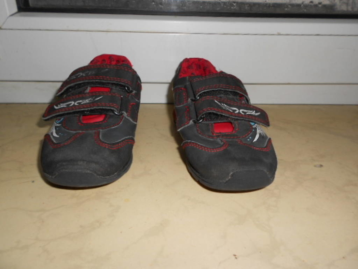 Стильные кроссовки. 26 размер, uk8., стелька 17 см, рокерские, Англия, фото №4