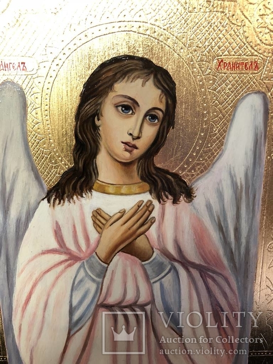 Икона "Ангел Хранитель", фото №3