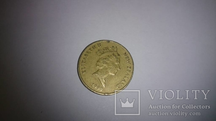 1 фунт нова Зеландія 1990, фото №2